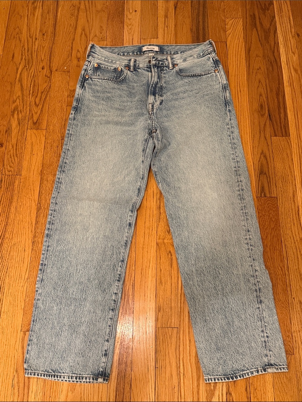 Madewell Men's Relaxed Light Wash Jeans